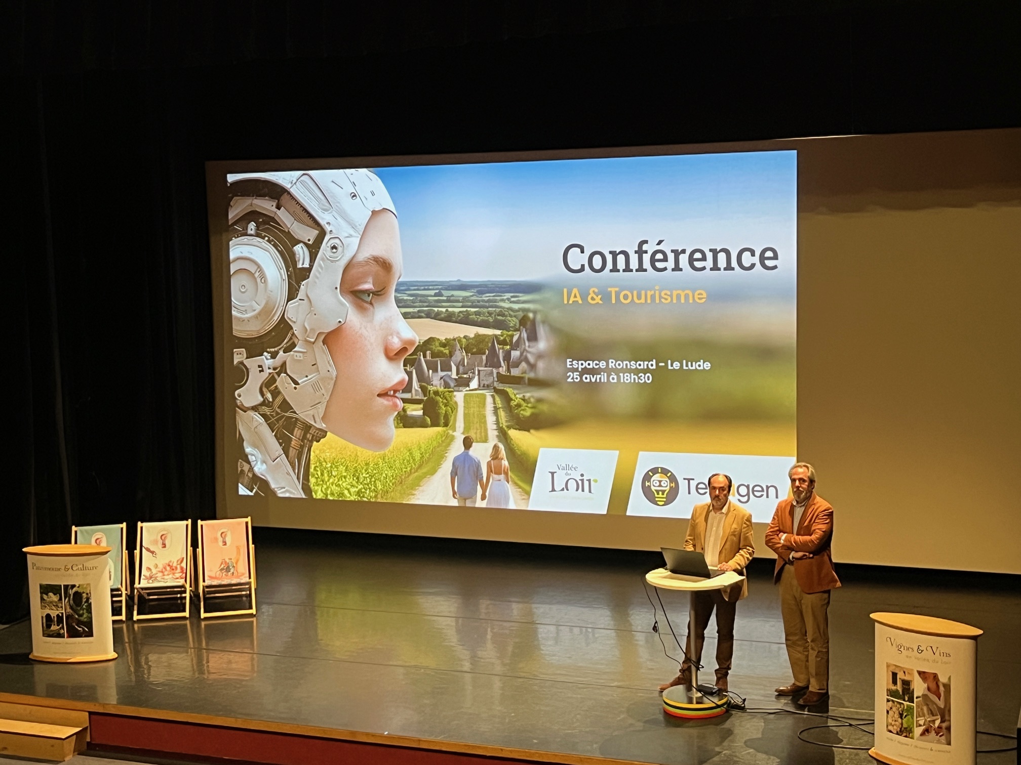 Conférence en IA générative avec Antoine et Alexandre Clappier