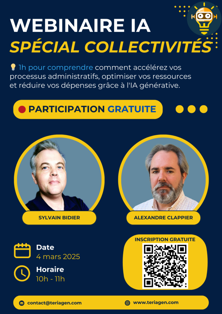 L'IA générative pour les collectivités - Webinaire