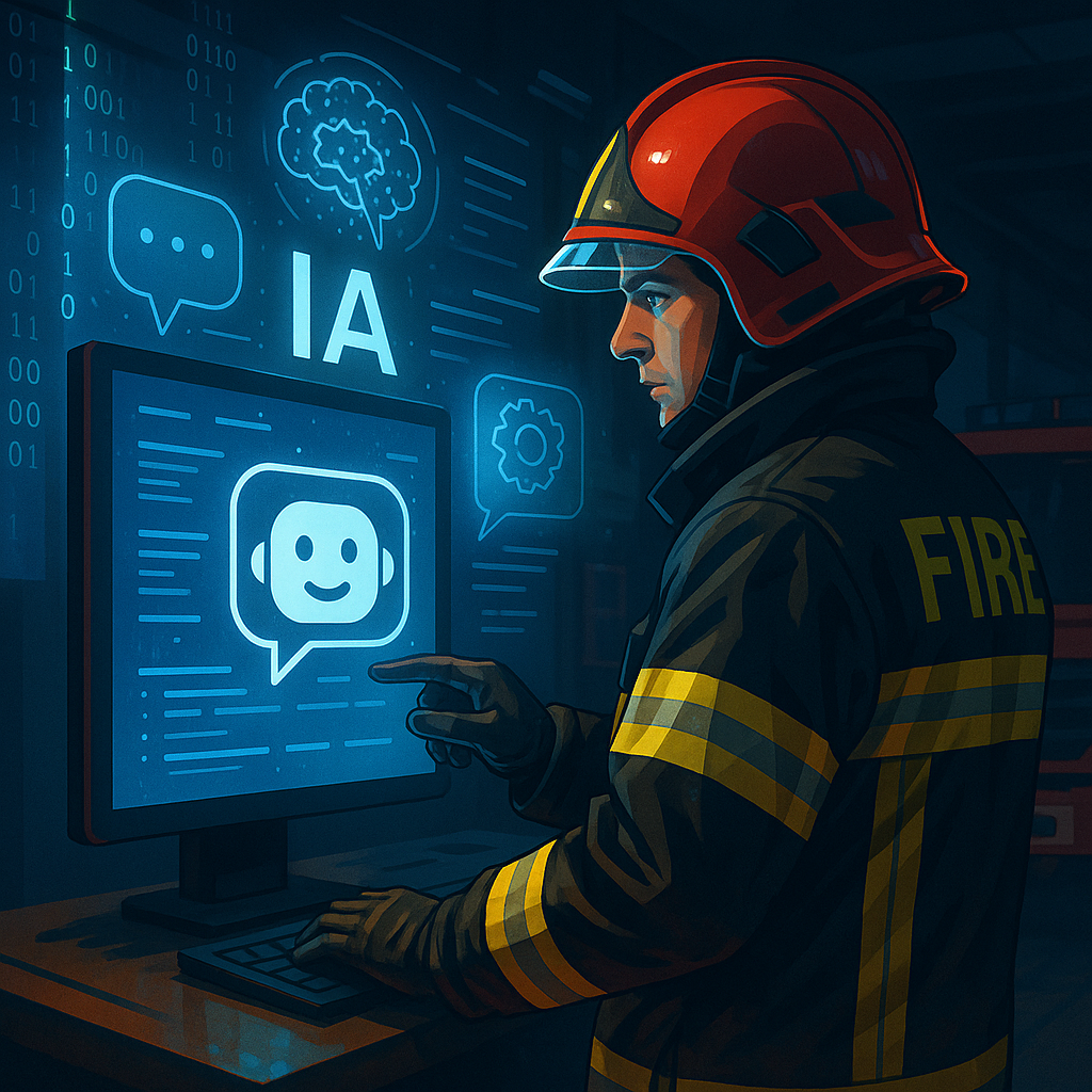 formation ia générative pour les pompiers ou les SDIS
