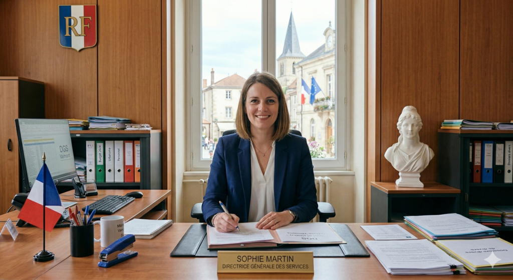 Directrice Générale des Services en collectivité territoriale travaillant sur l'encadrement de l'intelligence artificielle dans ses services — Teriagen